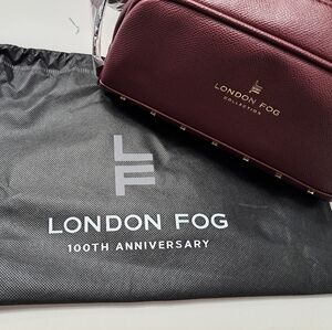 NWT London Fog 100th Anniversary Studded Cosmetic Case